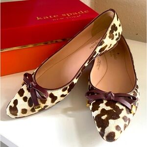 Kate Spade Flats in Leopard Print
